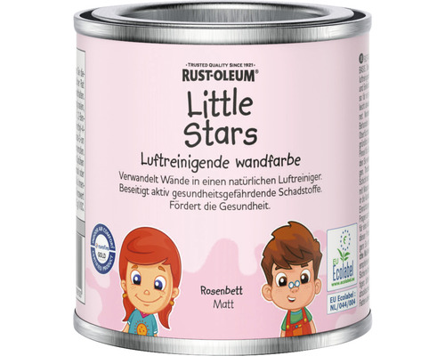 Wandfarbe Little Stars Rosenbett hellrosa 125 ml
