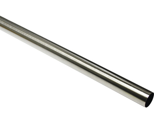 Gardinenstange Windsor edelstahl-optik 120 cm Ø 25 mm