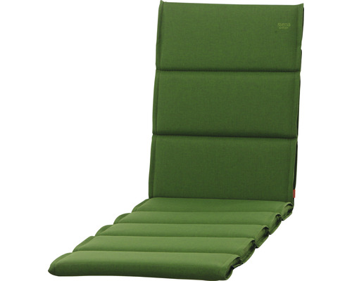 Galette d'assise pour chaise longue Stella 200 x 58 cm vert