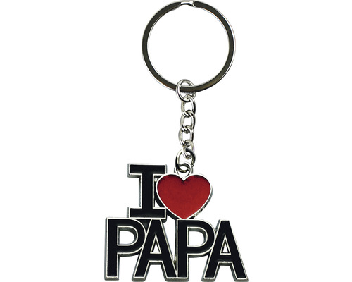 Porte-clés "I love Papa"