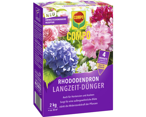 Engrais longue durée pour rhododendron Compo 2 kg Engrais longue durée pour rhododendron Compo 2 kg