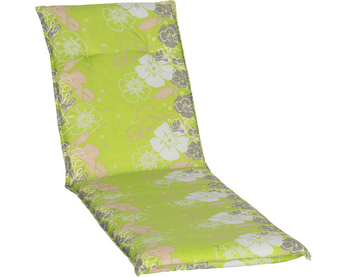 Galette d'assise pour chaise longue beo M044 60 x 193 cm coton polyester multicolore-0