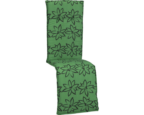 Galette d'assise pour chaise relax beo M906 50 x 171 cm coton polyester vert