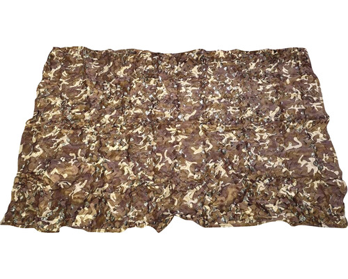 Voile d'ombrage filet de camouflage Dessert sable 200x300 cm