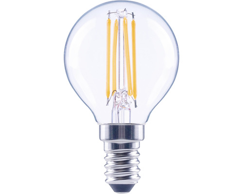 Ampoule sphérique LED à intensité lumineuse variable FLAIR G45 E14/2,2W(25W) 250 lm 2700 K blanc chaud transparente
