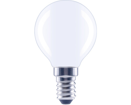 Ampoule sphérique LED FLAIR à intensité lumineuse variable G45 E14/4W(40W) 470 lm 2700 K blanc chaud mat