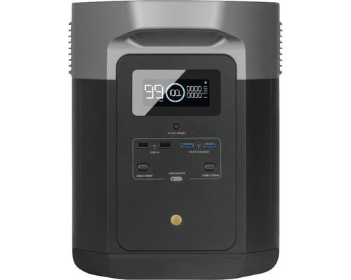 Batterie sans fil Power Station EcoFlow Delta MAX 24 V 2016 Wh portable