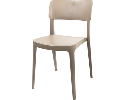 Chaise empilable Veba Wing 82 x 47 x 45 cm plastique beige