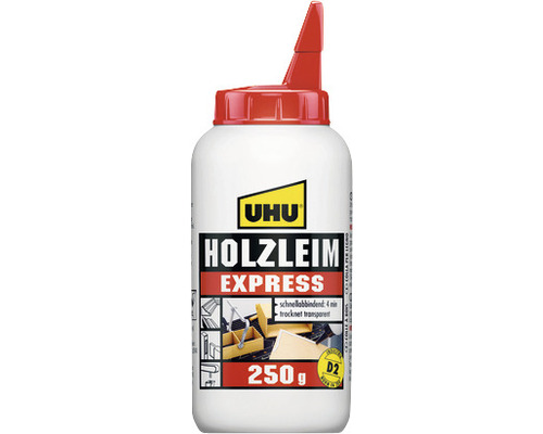 Colle à bois UHU Express D2 250 g Colle à bois UHU Express D2 250 g