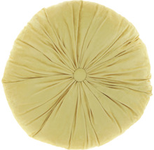 Coussin décoratif Tatum soft yellow Ø 50 cm-thumb-0