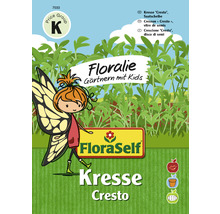 Graines de fines herbes FloraSelf Floralie Jardiner avec des enfants cresson «Cresto» disque de graines-thumb-0