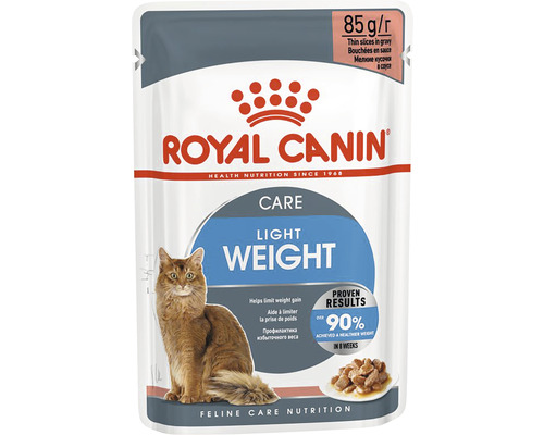 Pâtée pour chats ROYAL CANIN Light Weight Care en sauce 85 g