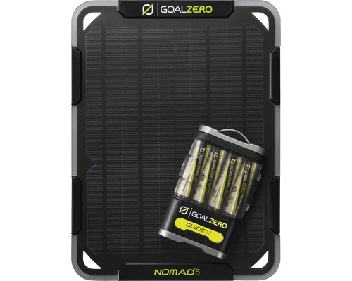 Kit solaire Goal Zero Guide 12 Nomad pour voyager 3700-142 composé de Nomad 5 + Guide 12