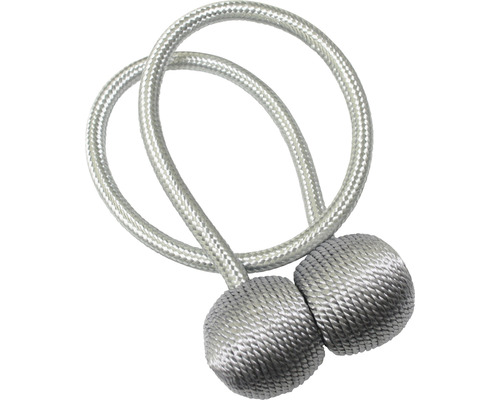 Raffhalter Flex-S mit Magnet silber 48 cm