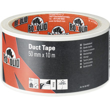 ROXOLID Duct Tape / Gaffa Tape Gewebeband weiß 50 mm x 10 m-thumb-0