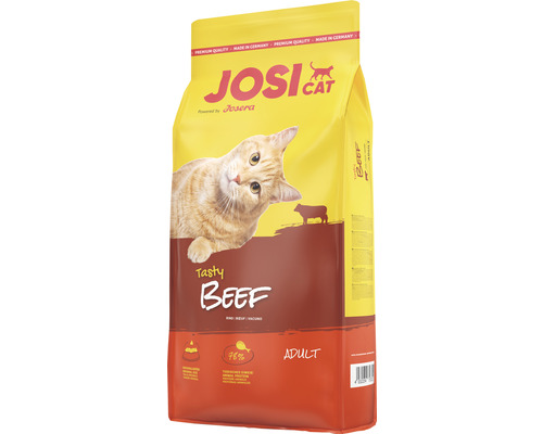Nourriture sèche pour chats Josera JosiCat Tasty Beef 10 kg-0