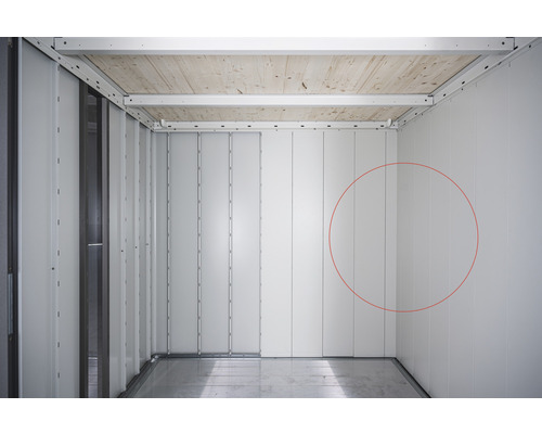 Revêtement intérieur biohort abri de jardin Neo 4D porte à deux vantaux-0