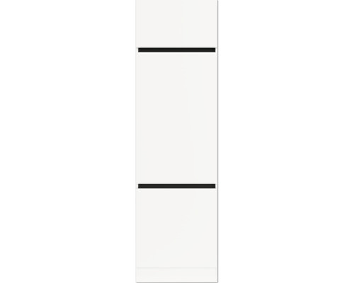 Armoire à provisions Optifit Luca932 60 x 57,1 x 206,8 cm façade blanc mat melaminé corps blanc-0