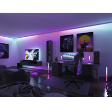 Bande LED Entertain prête à l'emploi 5,0 m Dynamic RGB changement de couleur 300 LED avec fonction mémoire + télécommande 12V-thumb-9