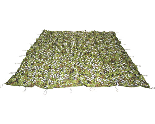 Voile d'ombrage filet de camouflage vert 300x400 cm