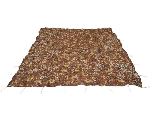 Voile d'ombrage filet de camouflage Desert sand 300x400 cm