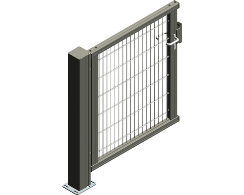 Portail de connexion ALBERTS mosaïque ouverture à droite 1200 x 1600 mm