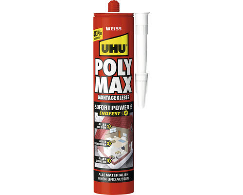 Colle de montage UHU POLY MAX résistance finale 425 g-0