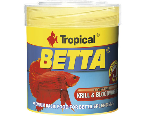 Mélange de nourriture Tropical Betta 100 ml
