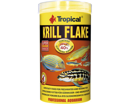 Nourriture en flocons Tropical Krill Flake 100 ml