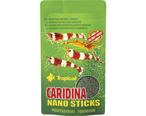 Barres alimentaires Tropical Caridina Nano Sticks 10 g