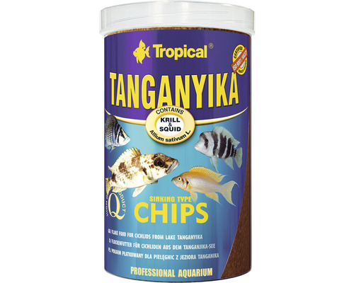 Chips de nourriture Tropical Tanganyika Chips 1 l