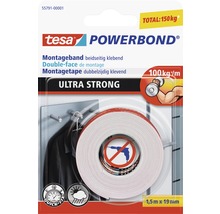 tesa Powerbond Montageband Ultra Strong 1,5m x 19mm-thumb-0