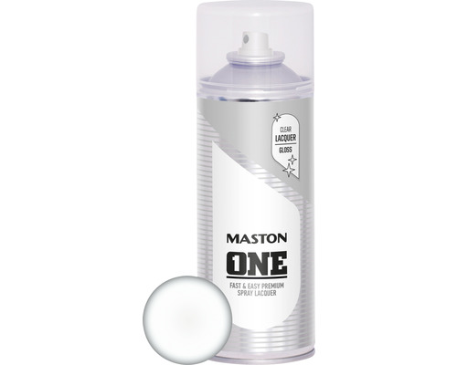 Spray vernis ONE Maston brillant incolore 400 ml