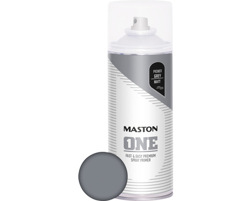 Spray d'apprêt ONE Maston gris 400 ml