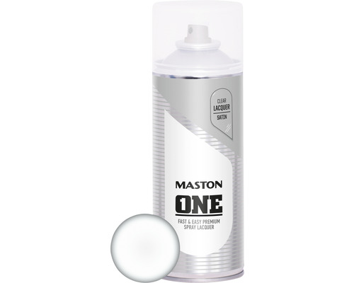 Spray vernis ONE Maston satin incolore 400 ml