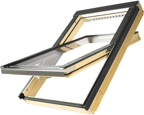Fenêtre basculante en bois ARON Basic Plus DFB-V verre de sécurité feuilleté 55x78 cm