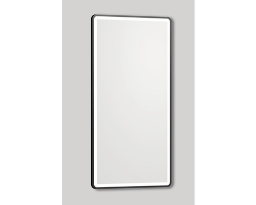 Miroir rectangle éclairage LED allumage tactile Connec't 120 cm