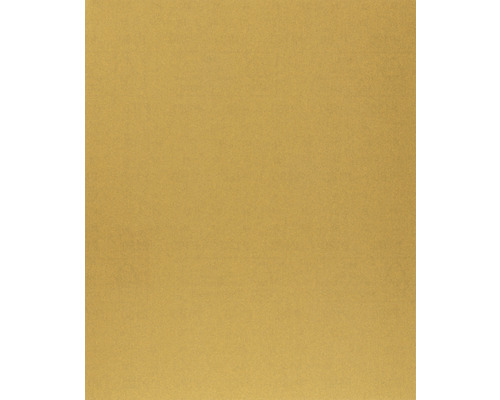 Feuille de papier abrasif RAUTNER pour cale à poncer ponceuse vibrante, 230x280 mm, granulométrie 180, non perforée dorée