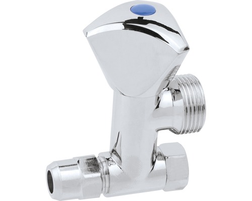 Soupape de raccordement d'appareil Eckfix ½" chromée
