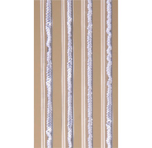 Rideau de porte Atlas blanc 90x210 cm-thumb-2