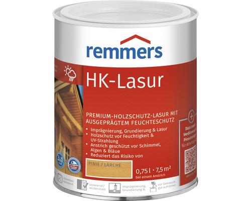Lasure HK Remmers pin mélèze 750 ml