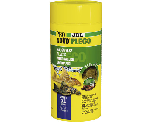 Nourriture en comprimés JBL PRONOVO PLECO WAFER Taille XL 1000 ml
