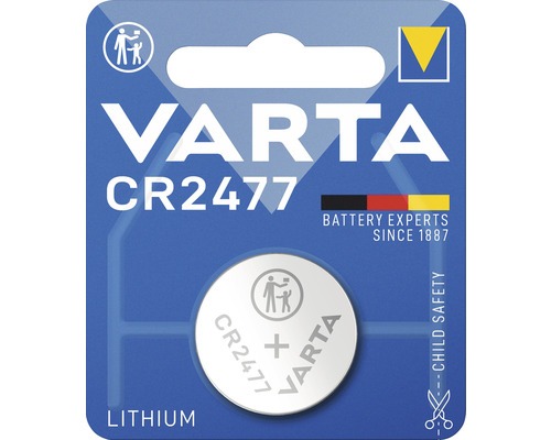 Pile VARTA Electronics CR2477 pile bouton au lithium