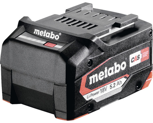 Batterie de rechange Metabo 18V Li-Power (5,2 Ah)