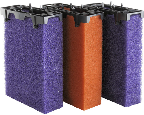 Kit de cartouche filtrante rouge/violet pour Oase FiltoMatic CWS 7000