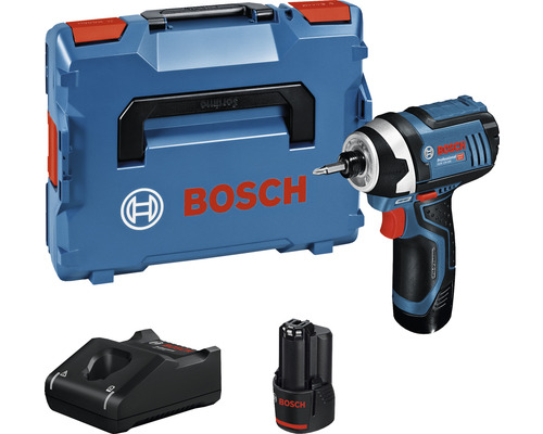 Visseuse à choc sans fil Bosch Professional GDR 12V-105 1/4 six pans  creux, y compris 2 x batteries (2.0Ah) et chargeur - HORNBACH Luxembourg