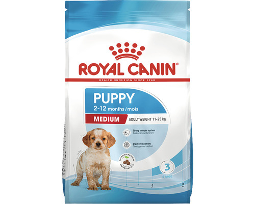 Hundefutter trocken ROYAL CANIN Medium Puppy Welpenfutter für mittelgroße Hunde 15 kg