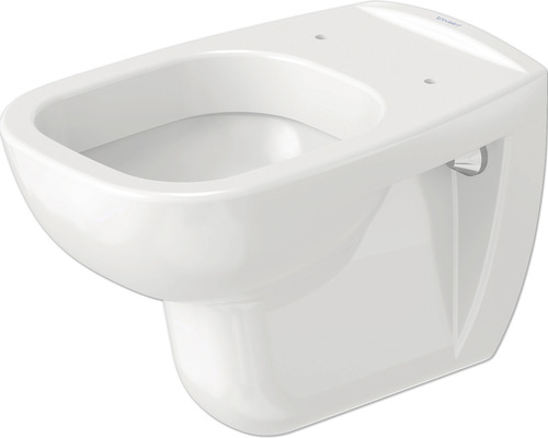 WC suspendu DURAVIT D-Code cuvette à fond creux avec bord de cuvette blanc sans abattant WC 2535090000-0
