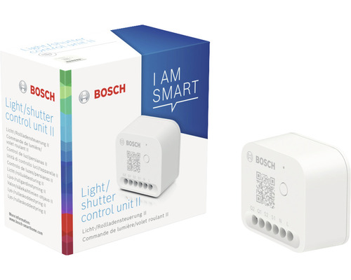 Commande de volet roulant Smart Home II insert de commande Bosch blanc