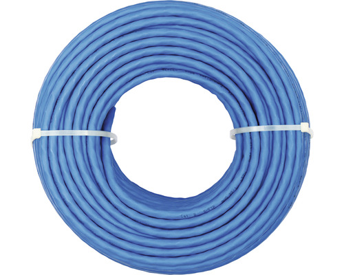 Câble réseau CAT 8 50 m bleu